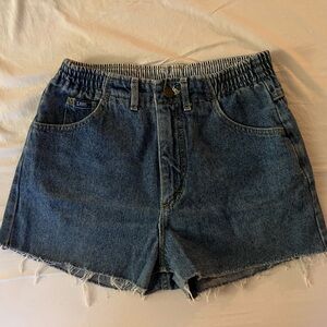 Lee Denim Blue Women's Shorts